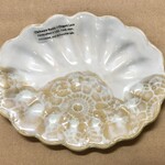 Clarkware Pottery SOAP DISH,  White or blue, (CLARK)