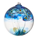 Kitras Art Glass WATER (Elements Collection, 6" D., KITRAS)