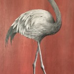 Molly Pearce Flamingo (14x24" MOLP)