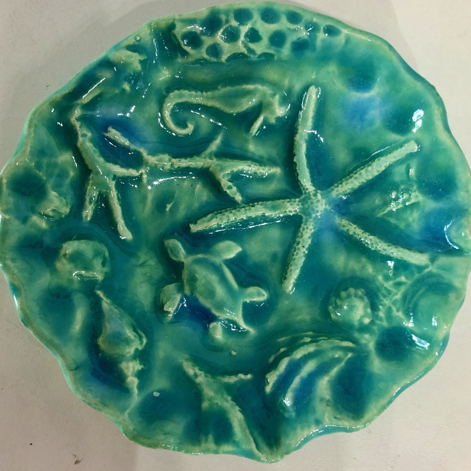 True Art DISH,  3" rd. TRUA