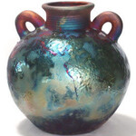 Raku Art POTTER'S URN (Raku, #093)