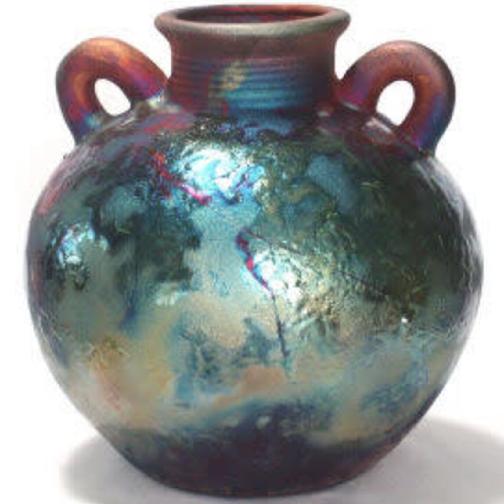 Raku Art POTTER'S URN (Raku, #093)