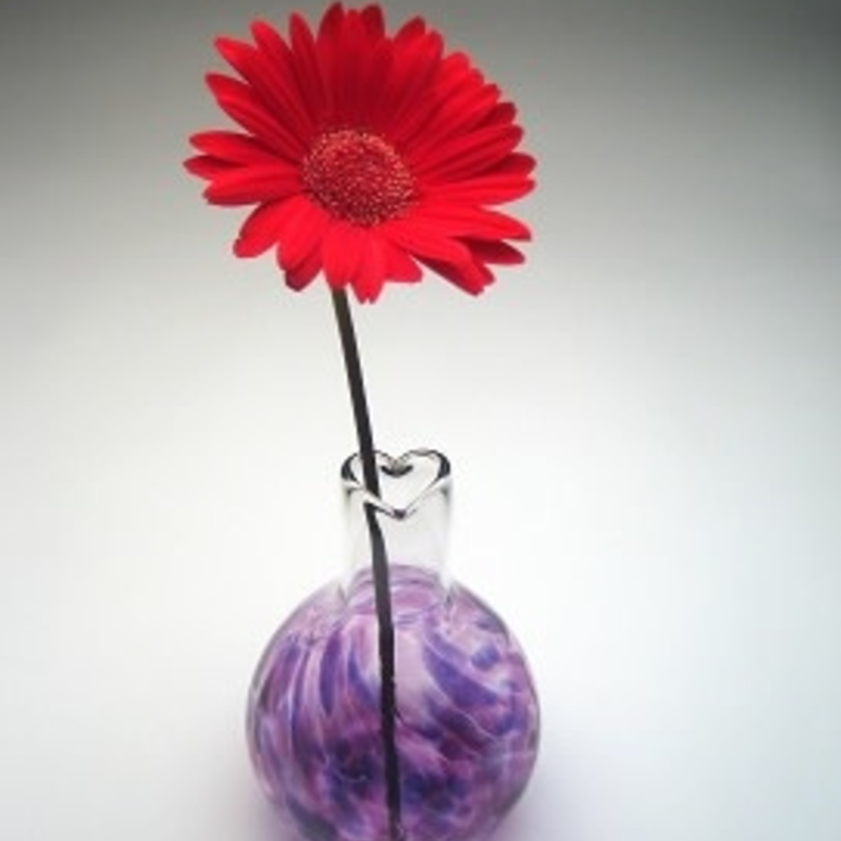 Henrietta Glass CIRCLE OF FRIENDS VASE, blown glass (6") HENRI