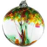 Kitras Art Glass HEALING (Trees of Enchantment, 6" D., KITRAS)