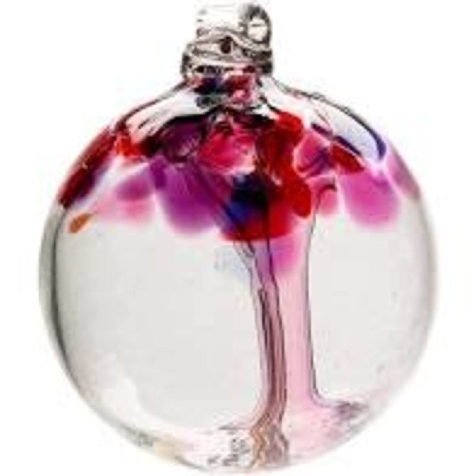 Kitras Art Glass LOVE (Trees of Enchantment, 6" D., KITRAS)