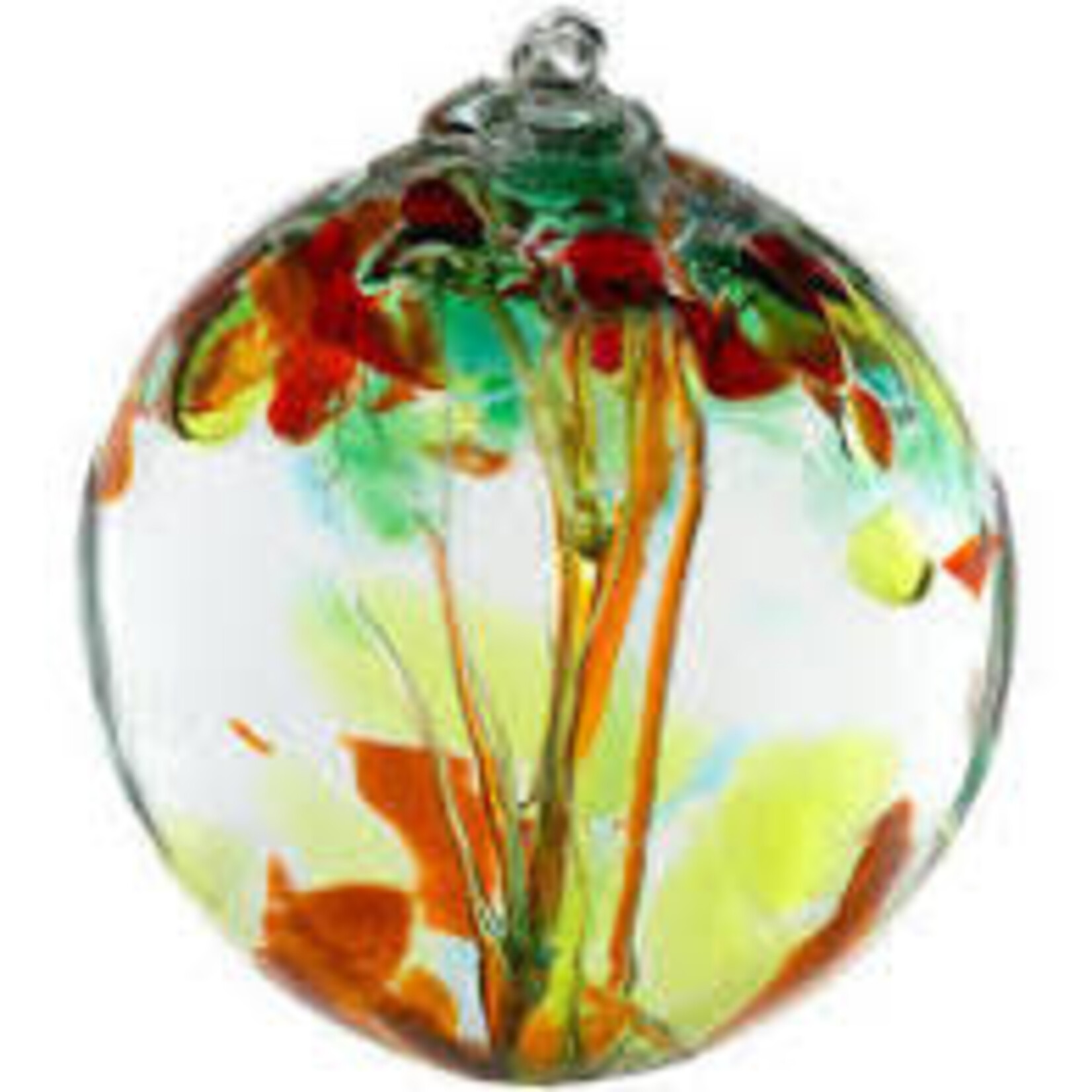 Kitras Art Glass SISTERS (Trees of Enchantment, 2" D., KITRAS)