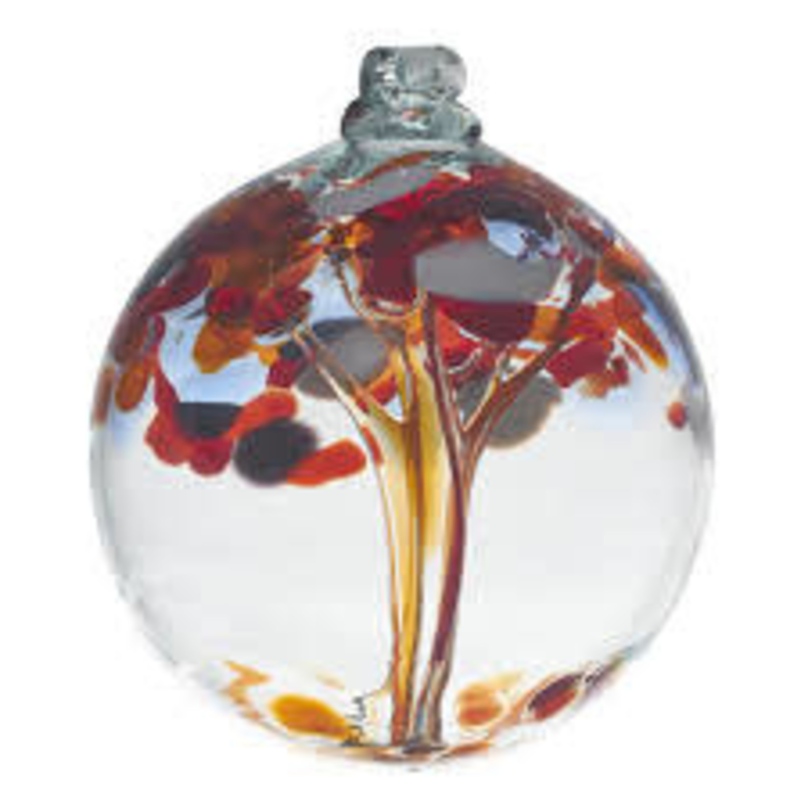 Kitras Art Glass ENERGY (Trees of Enchantment, 6" D., KITRAS)