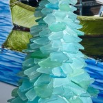 Susan Marinaccio SEA GLASS TREE, large, @12-14", SUSM