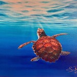 Susan Roberts Sunny Days, giclee on GW canvas, 8x10", SUSR