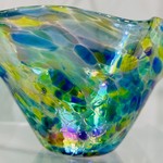 Glass Eye Studio WAVE BOWL, glass, GLAS