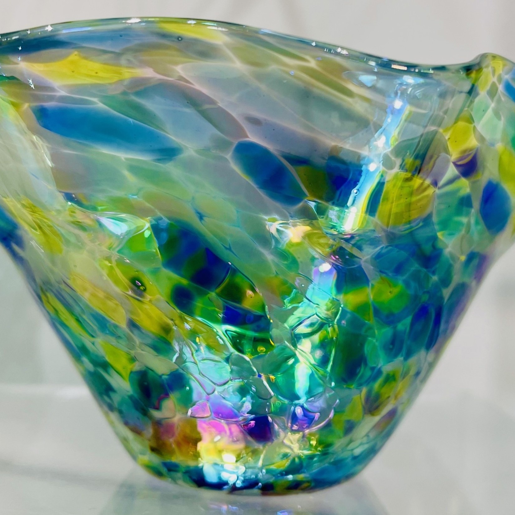 Glass Eye Studio WAVE BOWL, glass, GLAS