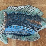 Ellen Robinson FISH wall hanging, EJAY