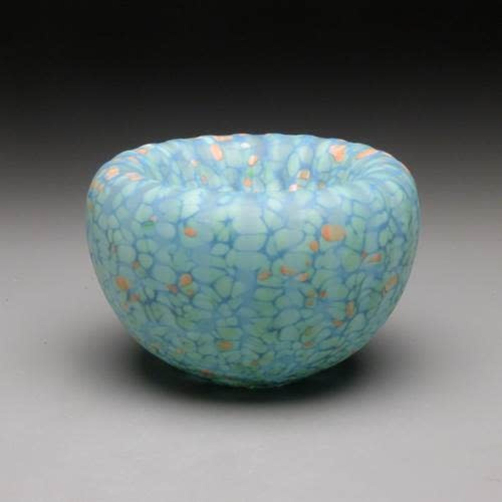 Thomas Spake Studios Celadon Treasure Bowl, 4x3x4", SPAKE