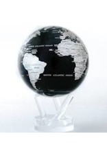 Mova Globes Black & Silver (MOVA Globe 8.5" w/Acrylic Base)