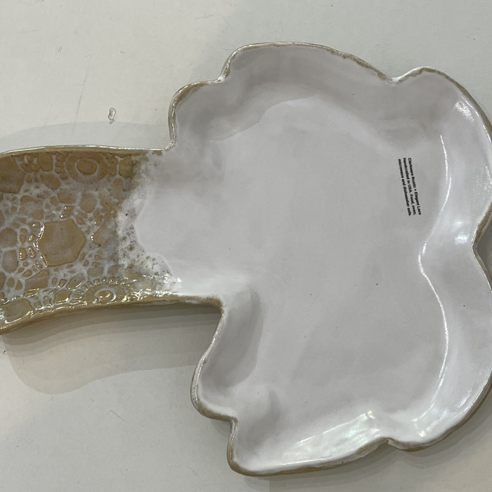 Clarkware Pottery Palm Tree Tray 11", CLARK