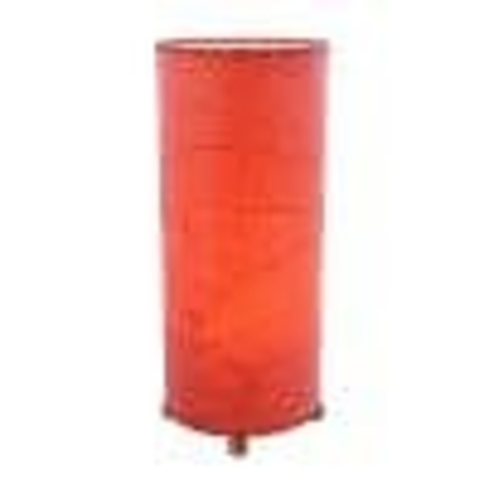 Eangee Home Design Lamp, EANGEE, Cocoa Leaf Cylinder, 17x7", Red