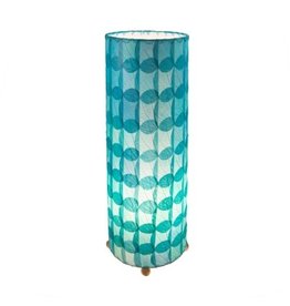 Eangee Home Design LAMP,  EANGEE,  Alibangbang cylinder,  24" Table, Sea Blue