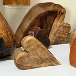 Stevens Creative Wood Art Wood Hearts, small, STEVENS