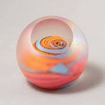 Glass Eye Studio Planetary Paperweight, Jupiter, GLAS