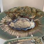 Clay Eclectics by Alyssa LLC Tidepools, large oval, 17x10", ALYSSA