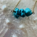 Matalus Designs Bracelet, Turquoise, 3 stones, MATD