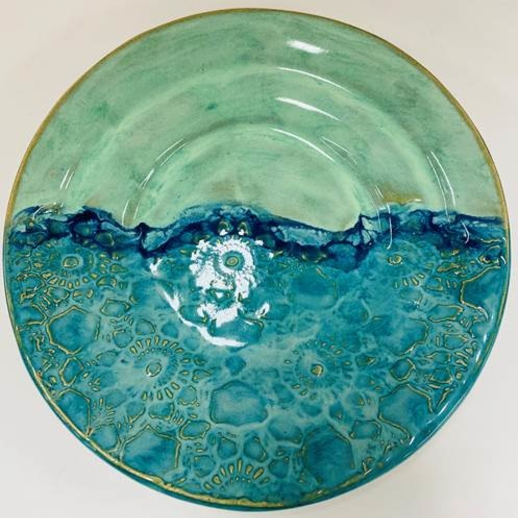 Clarkware Pottery PASTA BOWL, individual, 9.5", CLARK Rare Earth Gallery