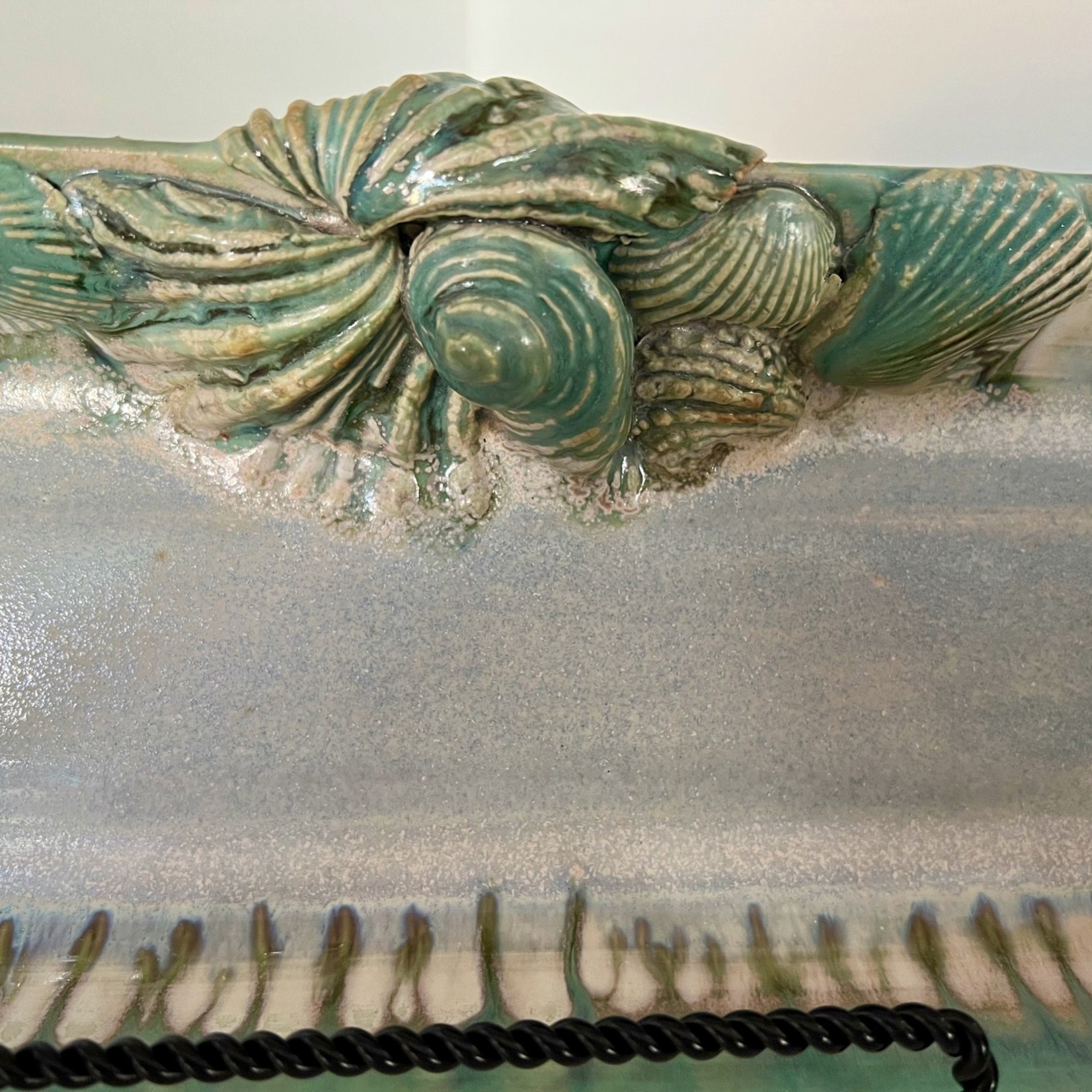 Clay Eclectics by Alyssa LLC Tide Pool Rectangular Tray 15" ALYSSA