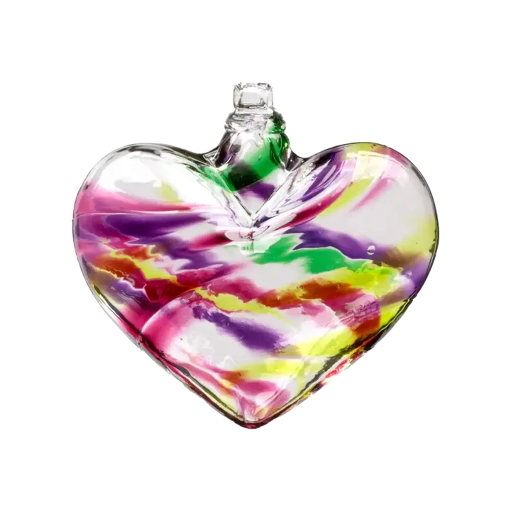 Kitras Art Glass Heart, 3", KITRAS