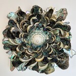 Jehan Valiente Ocean Bloom:Abalone #1 8x8", JEHAN