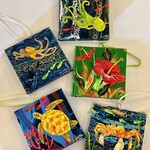 Fiori Ferraris Mini Canvas/Tile, Collage, hanging, FIORI
