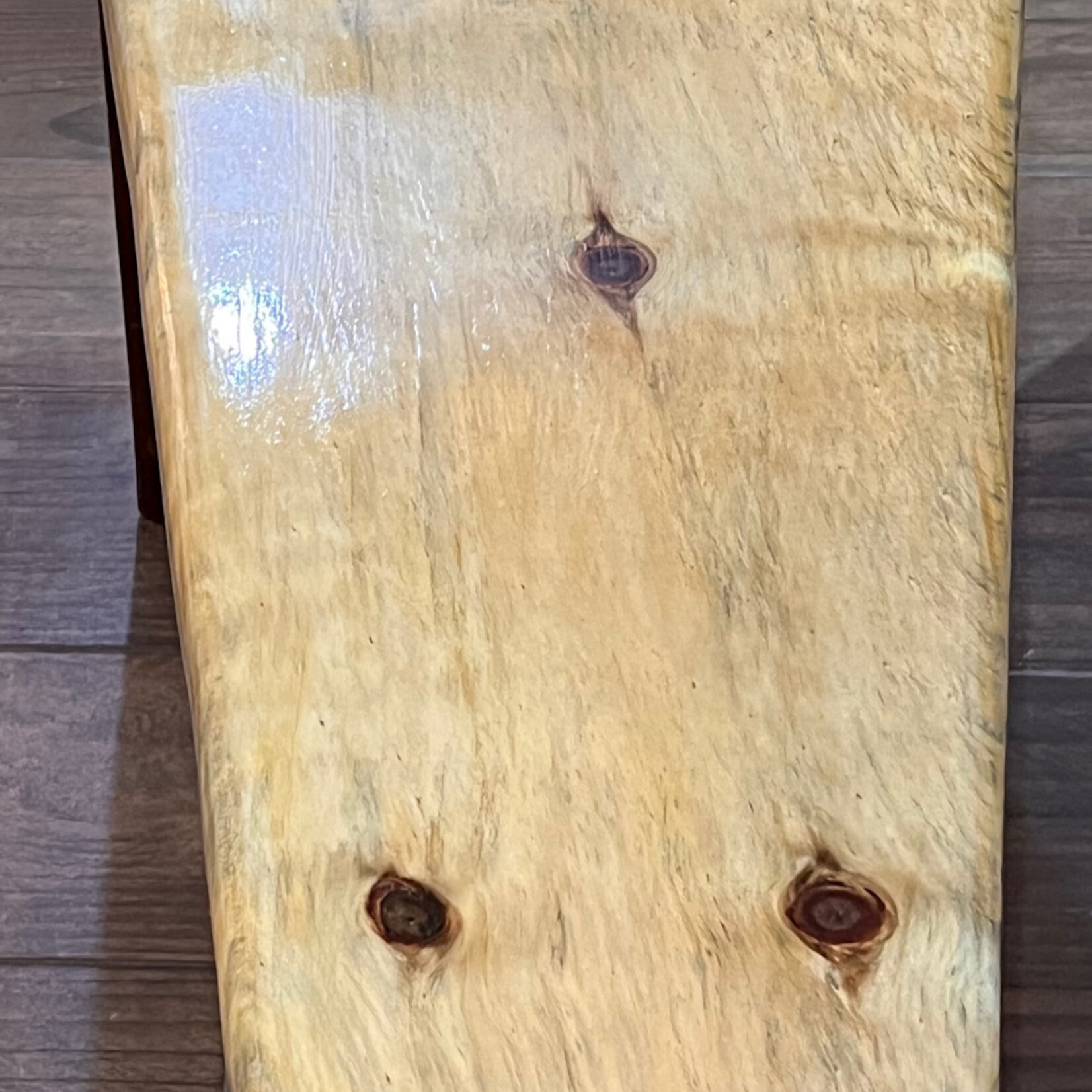 The Castle Craftsman Table, Cypress, 3 legs, 20"hx39"lx@15"w, CASTLE