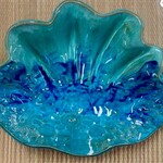 Clarkware Pottery WAVY BOWL, (CLARK)