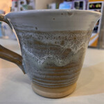 Clarkware Pottery CHOWDER MUG w/handle, CLARK