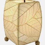 Eangee Home Design Lamp, EANGEE Mini SQ. Cocoa Leaf Natural