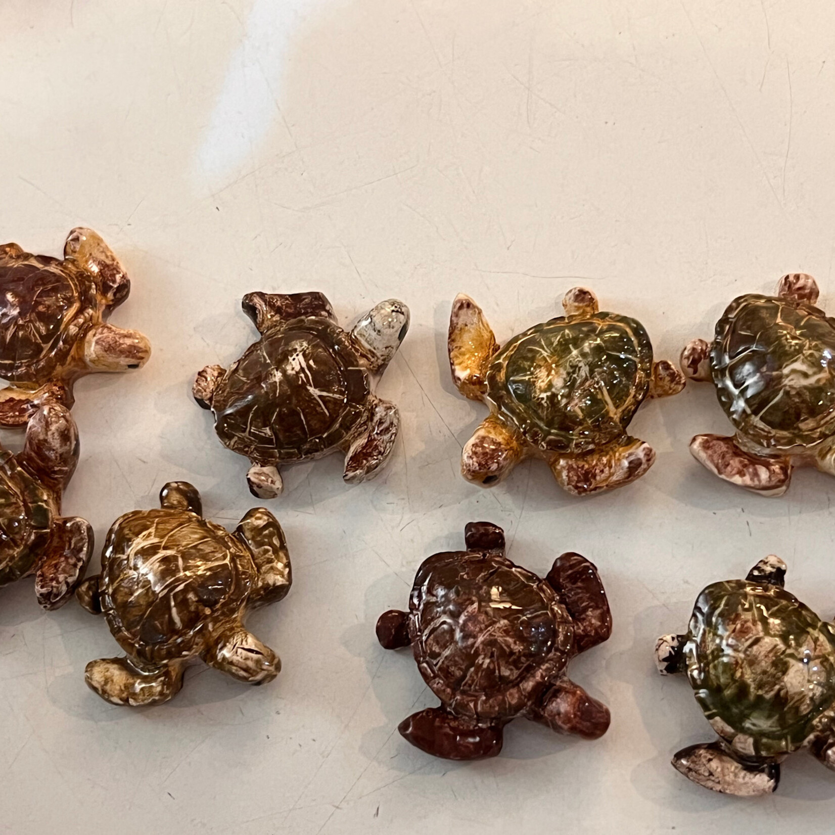 Allison Stowe-Castellano Tiny Turtles, ceramic, ALLS