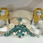 Bea Valiente "Mermaid Twins",  38x11", BEA