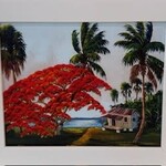 Highwaymen: Original, 2nd Generation, Legacy HIGHWAYMEN, Mary Ann Carroll, Poinciana, giclee, @14x11",, RARE