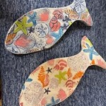 Allison Stowe-Castellano Spoonrest, 8.5", ALLS