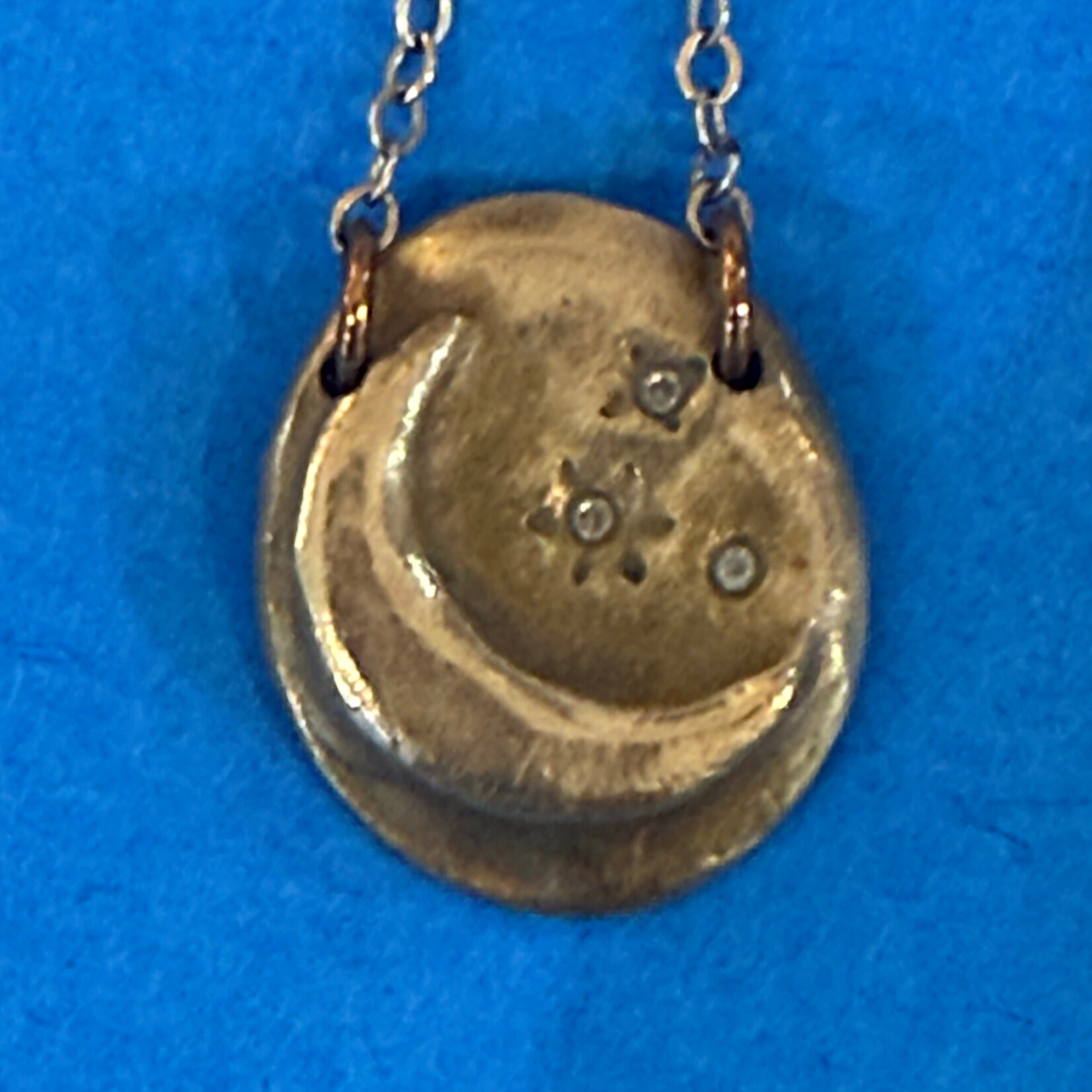 Rare Finds Necklace, Celestial Moon/Stars, Knox Sisters, RARE