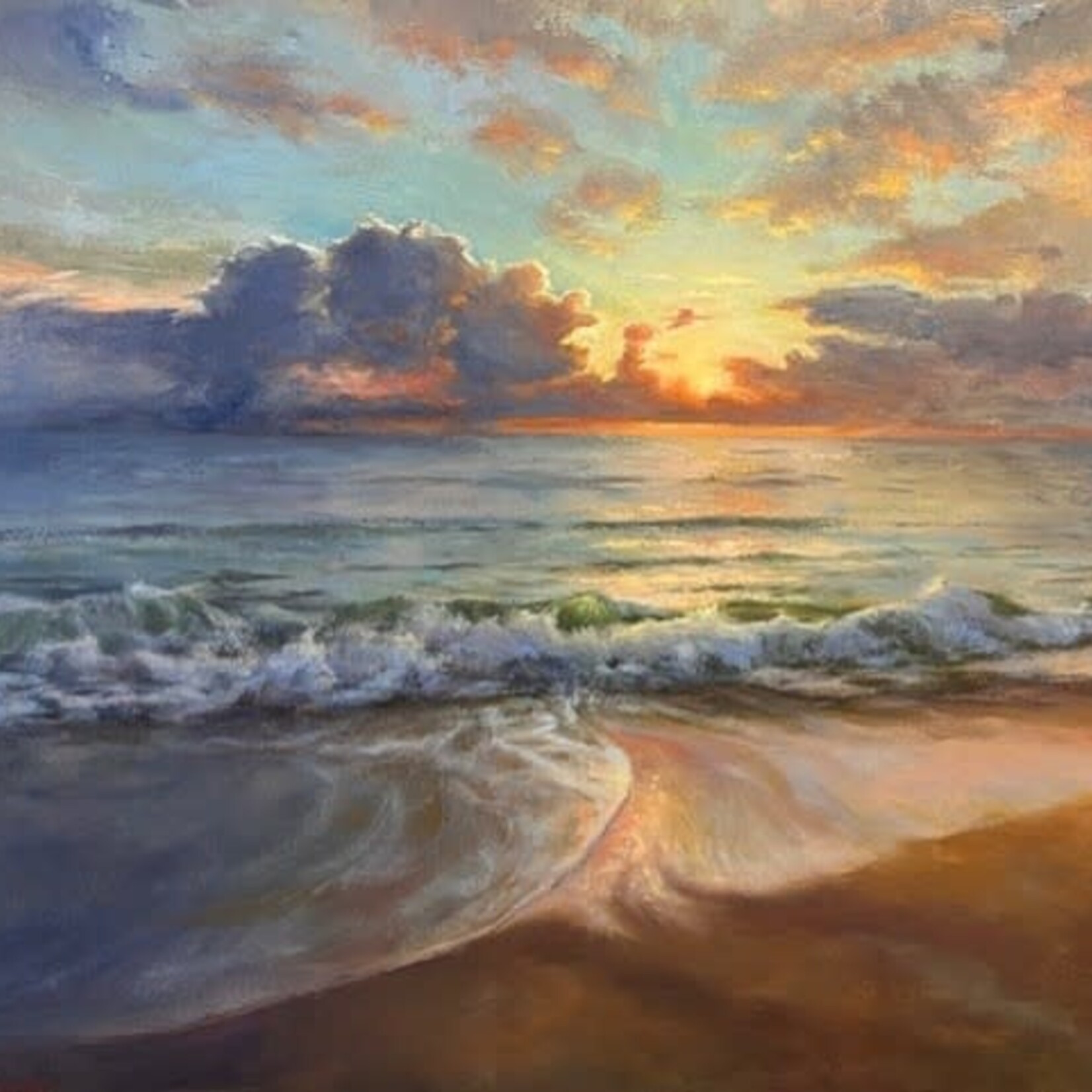 Michaelann Bellerjeau "A New Perspective," oil, 24x30", MICB