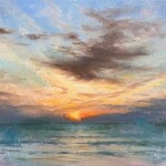 Michaelann Bellerjeau "Hazy, Hot and Humid" oil on canvas board, 11x14", MICB