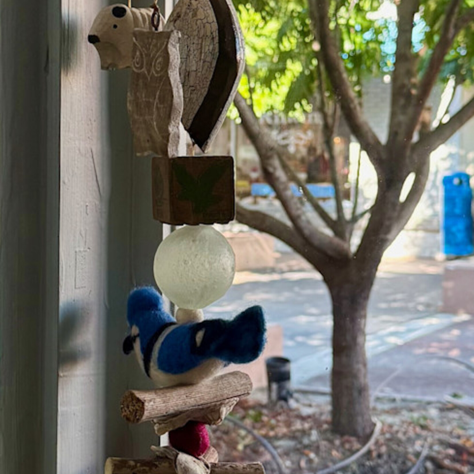 Mary Burnside Nursery Decorative Bell Hanging, mixed media,  MARY