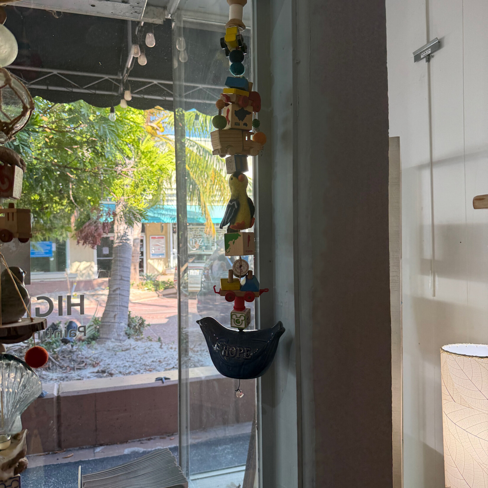 Mary Burnside Nursery Decorative Bell Hanging, mixed media,  MARY