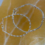 Iryna Trociuk Bracelet, sterling/gold filled, handmade, IRYNA