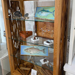 Shawn Sims Shelf @62" H x 33 W, 4 shelves, SHAS