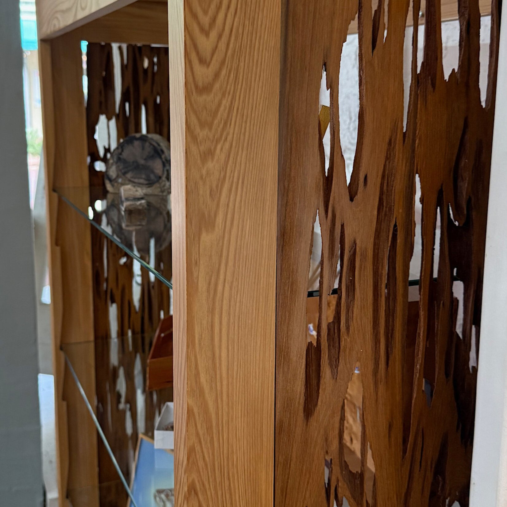 Shawn Sims Shelf @62" H x 33 W, 4 shelves, SHAS