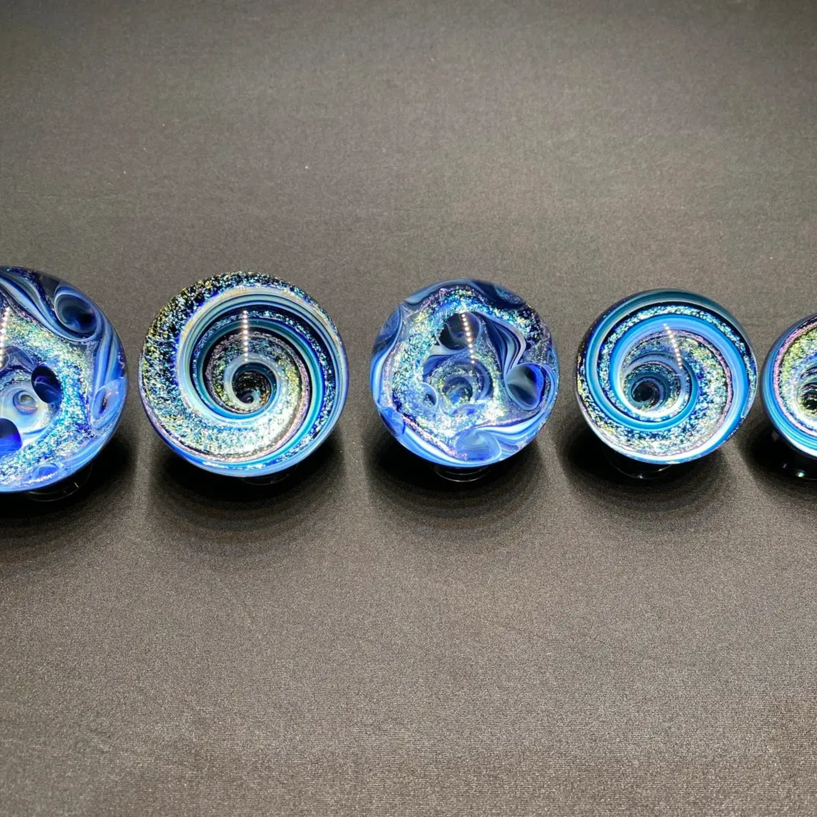 Mod Marble Glass Colossal Marble, blown glass, @3", MOD