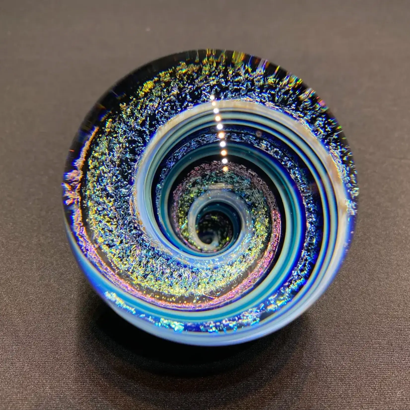 Mod Marble Glass Colossal Marble, blown glass, @3", MOD