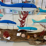 Dorothy  Fine Fish on Driftwood, 23x11",  DORF