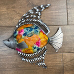 True Art Colorful Discus Fish, 18x17", TRUA